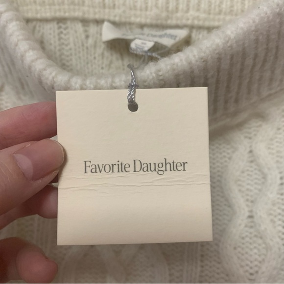 Favorite Daughter Cable Knit Wool Cashmere Blend Mini Skirt Size XS NWT New - Picture 8 of 11